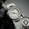 Реплика часов Patek Philippe Nautilus 5711/1A-011, на белом ремешке — фото товара LuxuryWatch