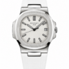 Реплика часов Patek Philippe Nautilus 5711/1A-011, на белом ремешке — фото товара LuxuryWatch