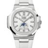 Реплика часов Patek Philippe Nautilus Annual Calendar 5726/1A-010, на каучуковом ремешке — фото товара LuxuryWatch