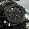 Реплика часов Patek Philippe Nautilus DiW Custom Carbon All Black — фото товара LuxuryWatch