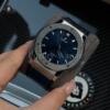 Реплика часов Hublot Classic Fusion 542.NX.7170.LR, синий циферблат — фото товара LuxuryWatch