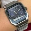 Реплика часов Cartier Santos Silver WSSA0048 — фото товара LuxuryWatch