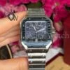 Реплика часов Cartier Santos Silver WSSA0048 — фото товара LuxuryWatch