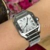 Реплика часов Cartier Santos WSSA0029 — фото товара LuxuryWatch