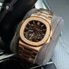 Реплика часов Patek Philippe Nautilus Power Reserve 5712/1R-001 — фото товара LuxuryWatch