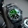 Реплика часов Rolex Submariner Date DiW Custom Green — фото товара LuxuryWatch