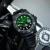 Реплика часов Rolex Submariner Date DiW Custom Green — фото товара LuxuryWatch