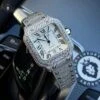 Реплика часов Cartier Santos WSSA0018 — фото товара LuxuryWatch