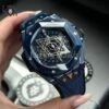 Реплика часов Hublot Big Bang Sang Bleu II 418.EX.5107.RX.MXM21 — фото товара LuxuryWatch