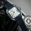 Реплика часов Cartier Santos Blue WSSA0047 — фото товара LuxuryWatch