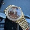 Реплика часов Rolex Day-Date Ladies 128348RBR Gold & Brown — фото товара LuxuryWatch
