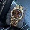 Реплика часов Rolex Day-Date Ladies 128348RBR Gold & Brown — фото товара LuxuryWatch