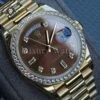 Реплика часов Rolex Day-Date Ladies 128348RBR Gold & Brown — фото товара LuxuryWatch