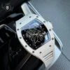 Реплика часов Richard Mille RM 055 Bubba Watson Ceramic White — фото товара LuxuryWatch