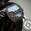 Реплика часов Richard Mille RM 011 Automatic Flyback Chronograph NTPT LOTUS F1 Team Romain Grosjean in Rose Gold — фото товара LuxuryWatch