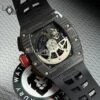 Реплика часов Richard Mille RM 011 Automatic Flyback Chronograph NTPT LOTUS F1 Team Romain Grosjean in Rose Gold — фото товара LuxuryWatch