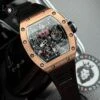 Реплика часов Richard Mille RM 011 Automatic Flyback Chronograph Black — фото товара LuxuryWatch