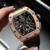Реплика часов Richard Mille RM 011 Automatic Flyback Chronograph Black — фото товара LuxuryWatch