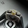 Реплика часов Richard Mille RM 011 Automatic Flyback Chronograph in Titanium on Black Rubber — фото товара LuxuryWatch