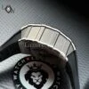 Реплика часов Richard Mille RM 011 Automatic Flyback Chronograph in Titanium on Black Rubber — фото товара LuxuryWatch