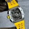 Реплика часов Richard Mille RM 011 FM Felipe Massa Chronograph Watch Yellow — фото товара LuxuryWatch