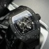 Реплика часов Richard Mille RM 055 Bubba Watson Ceramic Double Black — фото товара LuxuryWatch