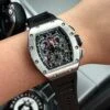Реплика часов Richard Mille RM 011 FM Felipe Massa Chronograph Watch Black — фото товара LuxuryWatch