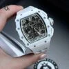 Реплика часов Richard Mille RM 011 Automatic Flyback Chronograph White — фото товара LuxuryWatch