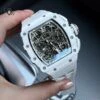 Реплика часов Richard Mille RM 011 Automatic Flyback Chronograph White — фото товара LuxuryWatch