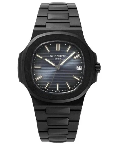 Часы Patek Philippe Nautilus MAD Paris Custom Black & Navy