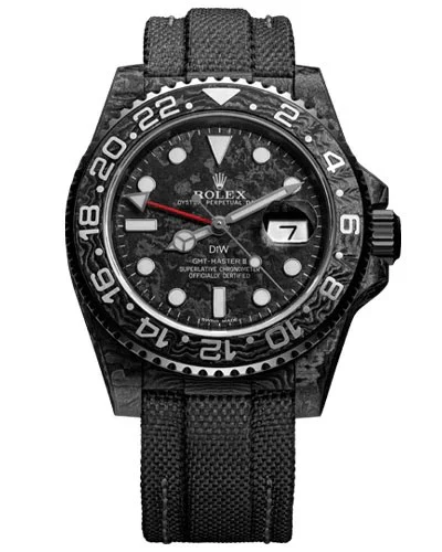 Часы Rolex GMT-Master II DiW Custom Carbon Dark