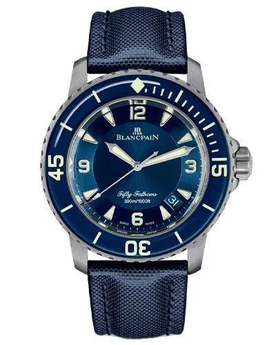 Часы Blancpain Fifty Fathoms 5015-12B40-O52A