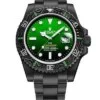 Реплика часов Rolex Submariner Date DiW Custom Green — фото товара LuxuryWatch