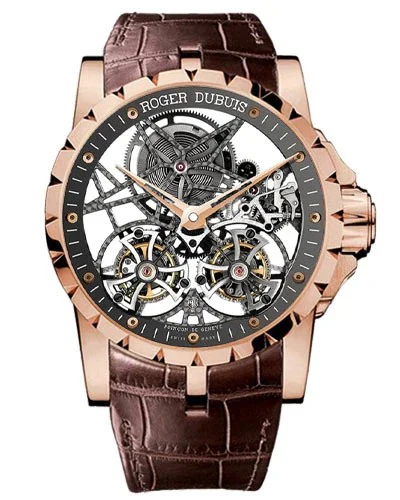 Часы Roger Dubuis Excalibur Double Flying Tourbillon RDDBEX0395