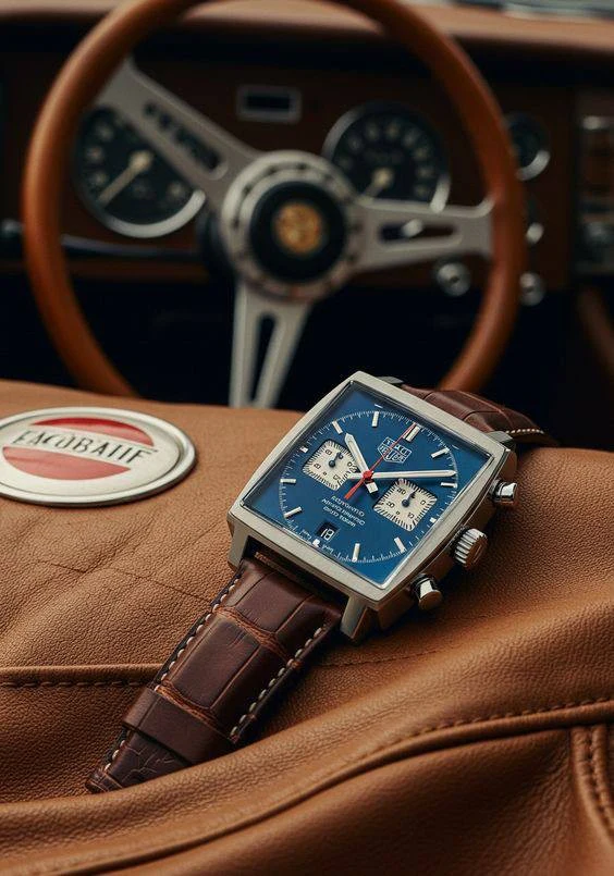 Изображение к статье: TAG Heuer Monaco: Часы для Стиля и Приключений