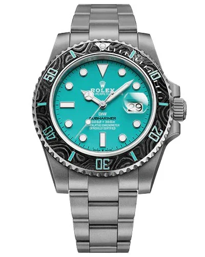 Часы Rolex Submariner Date DiW Custom Blue