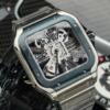 Реплика часов Cartier Santos de Cartier Large Skeleton WHSA0026 — фото товара LuxuryWatch