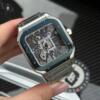 Реплика часов Cartier Santos de Cartier Large Skeleton WHSA0026 — фото товара LuxuryWatch
