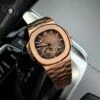 Реплика часов Patek Philippe Nautilus Power Reserve 5712/1R-001 — фото товара LuxuryWatch
