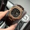 Реплика часов Patek Philippe Nautilus Power Reserve 5712R-001 — фото товара LuxuryWatch