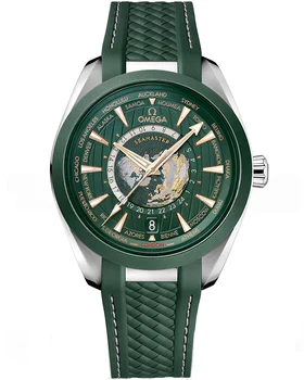 Часы Omega Seamaster Aqua Terra Co-axial Master Chronometer GMT Worldtimer 220.32.43.22.10.001