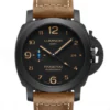 Реплика часов Panerai Luminor 1950 3 Days GMT Automatic Ceramic PAM01441 — фото товара LuxuryWatch