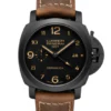 Реплика часов Panerai Luminor 1950 3 Days GMT Automatic Ceramica PAM00441 — фото товара LuxuryWatch