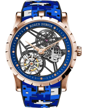 Часы Roger Dubuis Excalibur Skeleton Flying Tourbillon RG-0447