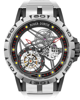 Часы Roger Dubuis Excalibur Spider Skeleton Flying Tourbillon RDDBEX0549