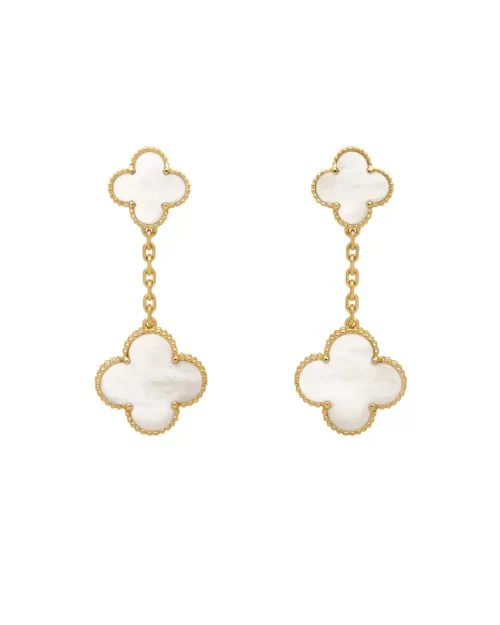 Серьги Van Cleef Magic Alhambra VCARD78800, 2 мотива
