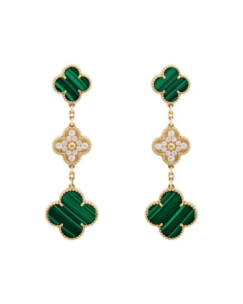 Серьги Van Cleef Magic Alhambra VCARO9II00, 3 мотива