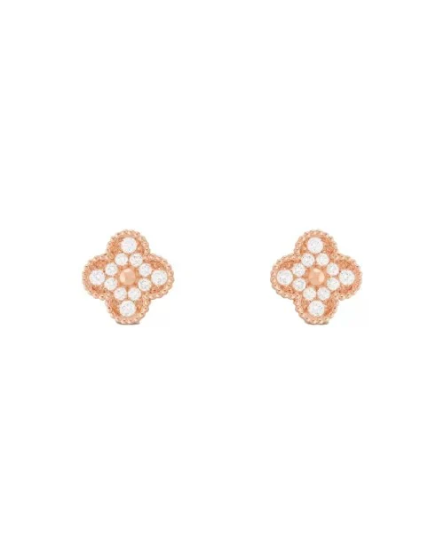 Серьги Van Cleef Vintage Alhambra VCARP2R500