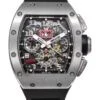 Реплика часов Richard Mille RM 011 FM Felipe Massa Chronograph Watch Black — фото товара LuxuryWatch