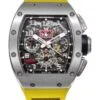 Реплика часов Richard Mille RM 011 FM Felipe Massa Chronograph Watch Yellow — фото товара LuxuryWatch